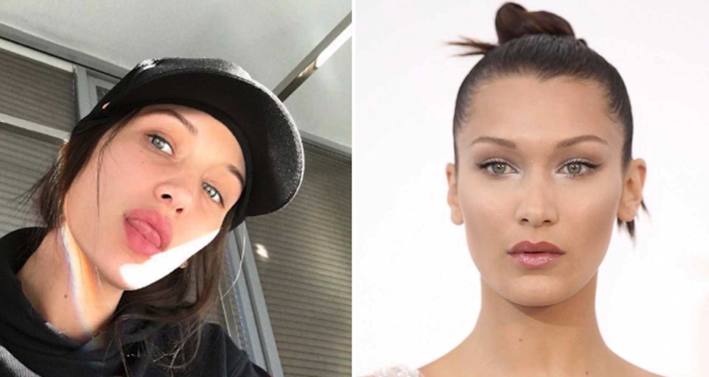 Bella hadid no makeup sales